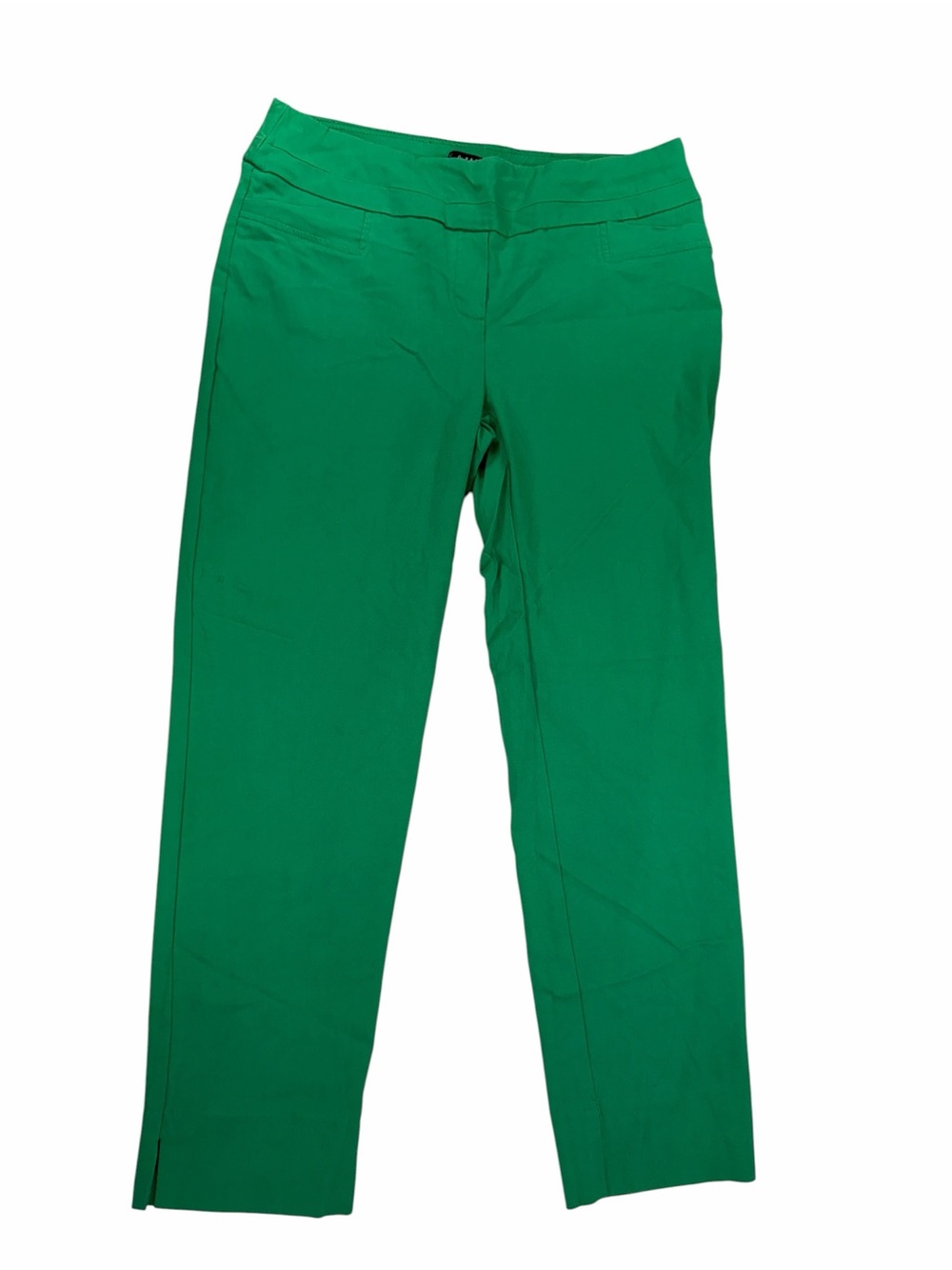 Zac & Rachel Emerald Green Straight-Leg Women's Trousers